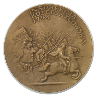 medal :: INSUREKCJA KOŚCIUSZKOWSKA 1794 :: PTAiN Warszawa :: brąz