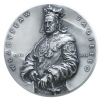 medal :: Władysław Jagiełło :: seria królewska :: srebrzony