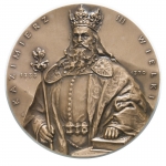 medal :: Kazimierz III Wielki :: seria królewska