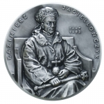 medal :: Kazimierz Jagiellończyk :: seria królewska :: srebrzony