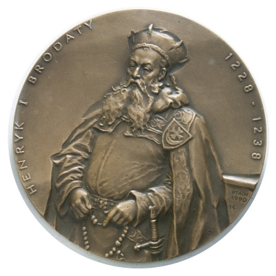 medal :: Henryk I Brodaty :: seria królewska