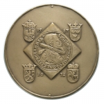 medal :: ZYGMUNT III WAZA :: PTAiN Warszawa :: NR 13 :: BRĄZ