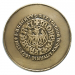 medal :: JAN OLBRACHT :: PTAiN Warszawa :: NR 8 :: BRĄZ