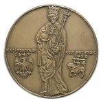 medal :: KAZIMIERZ JAGIELLOŃCZYK :: PTAiN Warszawa :: NR 7 :: BRĄZ