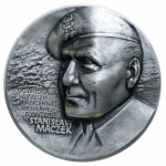 medal :: GENERAŁ STANISŁAW MACZEK :: PTAiN Warszawa :: SREBRZONY