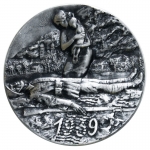 medal :: 50 – ROCZNICA WRZEŚNIA 1939 R :: PTAiN Warszawa :: SREBRZONY