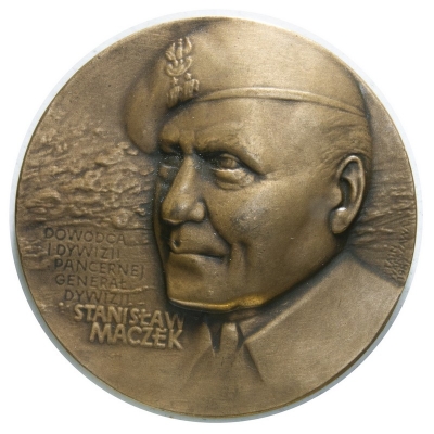 medal :: GENERAŁ STANISŁAW MACZEK :: PTAiN Warszawa :: BRĄZ