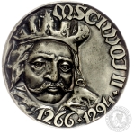 MŚCIWÓJ II, medal srebrzony