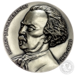 IGNACY JAN PADEREWSKI, medal srebrzony