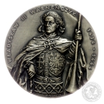 Władysław III Warneńczyk, seria królewska, medal srebrzony