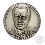 KRZYSZTOF DĄBROWSKI 1931-1979, medal srebrzony