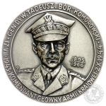 GENERAŁ TADEUSZ „BÓR” KOMOROWSKI, medal srebrzony