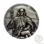 Władysław Laskonogi, seria królewska, medal, srebrzony