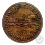 PRZEGLĄD OSIĄGNIĘĆ TECHNICZNYCH - TORUŃ - 1965, medal