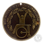 WOJEWÓDZKIE ZAWODY INWALIDÓW, medal
