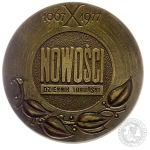 NOWOŚCI - DZIENNIK TORUŃSKI - 1967 X 1977, medal