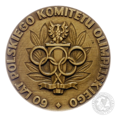60 lat POLSKIEGO KOMITETU OLIMPIJSKIEGO, medal
