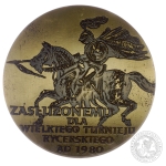 IV WIELKI TURNIEJ RYCERSKI NA ZAMKU GOLUBSKIM, medal