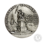 Wojciech Bartos Głowacki / ZYWIĄ Y BRONIĄ, medal, srebrzony