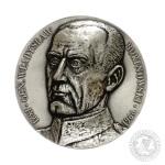 gen. Władysław Bortnowski, medal, srebrzony