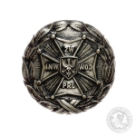 Za Zasługi dla Związku Inwalidów Wojennych PRL, medal, srebrzony