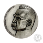 Naczelnik Państwa Józef Piłsudski, medal, srebrzony