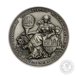 50 lat oddziału Bydgoskiego PTAiN, medal, srebrzony