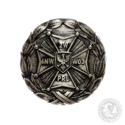 Za Zasługi dla Związku Inwalidów Wojennych PRL, medal, srebrzony