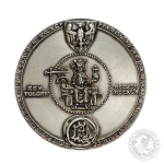 PRZEMYSŁAW II, Seria Królewska, medal srebrzony