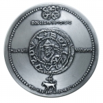 medal :: BOLESLAVS PVDICVS :: seria królewska ::  srebrzony