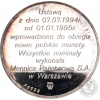 Medal :: Nowa Moneta Polska - 