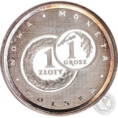 Medal :: Nowa Moneta Polska - "Złotogrosz" - srebro
