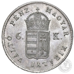 6 krajczary, 1849 N.B., Węgry :: Franciszek Józef I