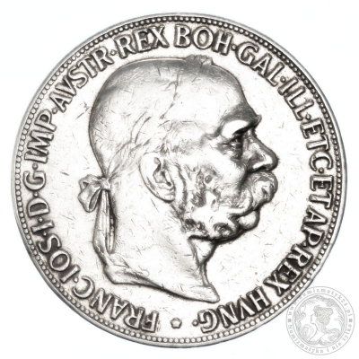 5 koron 1900, Austria, Franciszek Józef I