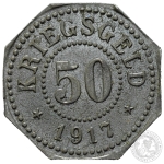 NOTGELD, 50 Pfennig, 1917, Stadt Hamm