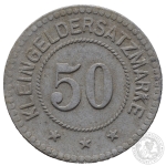 NOTGELD, 50 fenigów, 1918, Koźmin - cynk