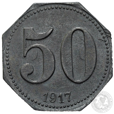 NOTGELD, 50 FENINGÓW, 1917, GUBEN