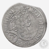 3 krajcary, 1665 AC, Wiedeń, Austria :: Leopold I 1658-1705