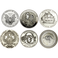Srebrne monety, srebro inwestycyjne