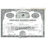 Porto Rico Telephone Company :: Certify 1960