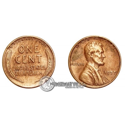 ONE CENT :: 1957 :: Lincoln