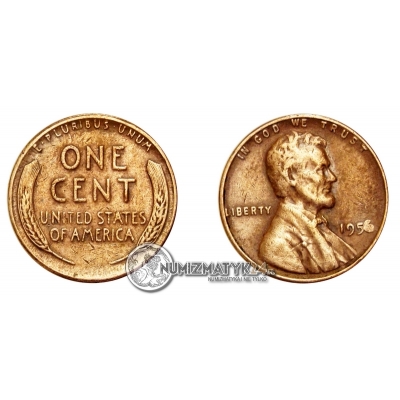 ONE CENT :: 1956 :: Lincoln