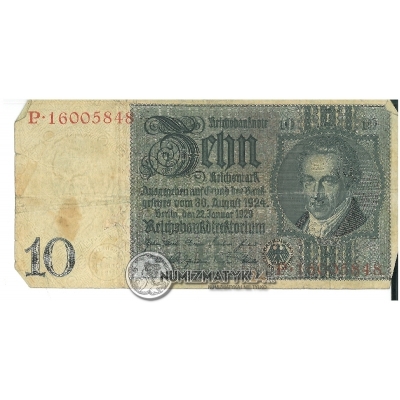 10 Reichsmark :: 1924-1929