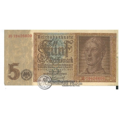5 Reichsmark :: 1942