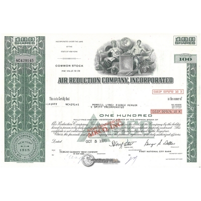 Air Reduction Company, Incorporated :: Certify 1971